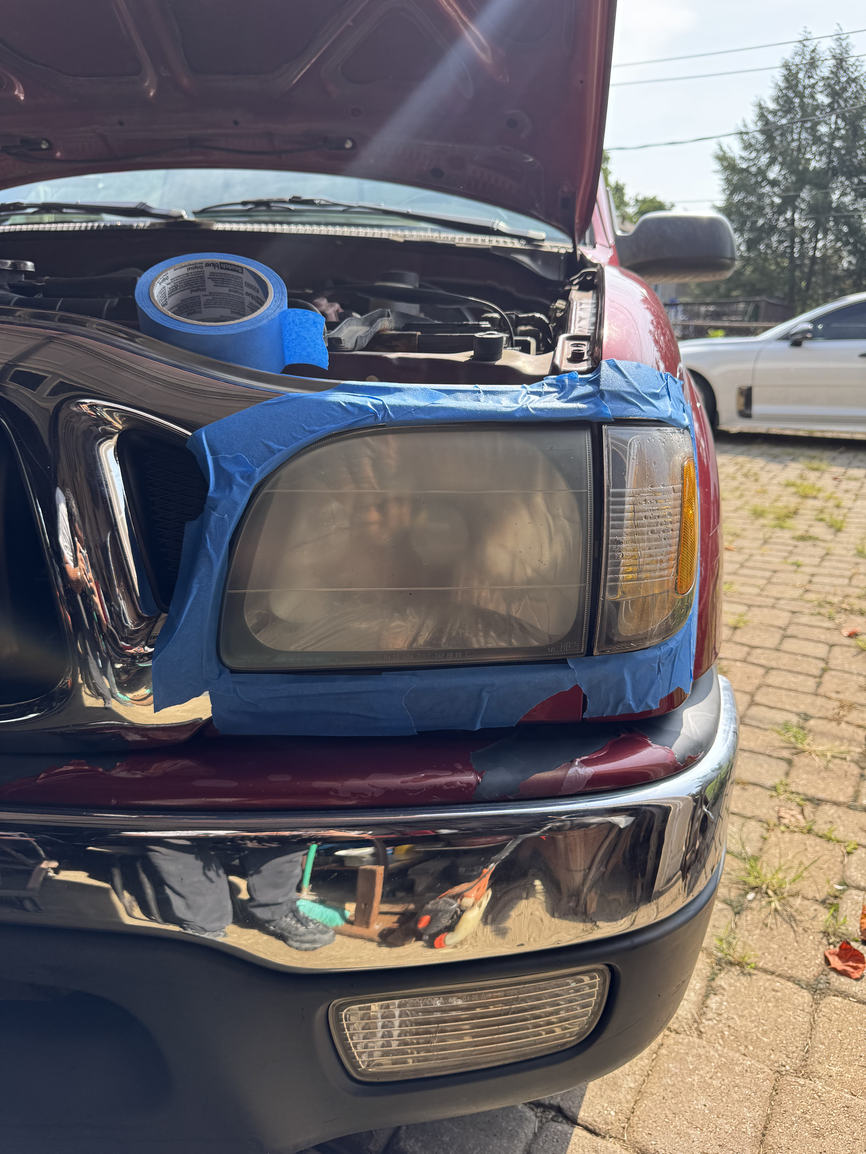 Before and after - before